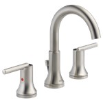 Delta Trinsic&#174;: Two Handle Widespread Bathroom Faucet ,