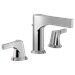Delta Zura&amp;#174;: Two Handle Widespread Bathroom Faucet - DEL3574MPUDST