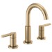 35749LF-CZ Delta Nicoli Two Handle Widespread Bathroom Faucet Champagne Bronze - DEL35749LFCZ
