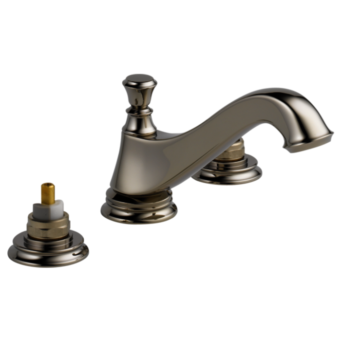 3595Lf-Pnmpu-Lhp Csidy Two Handle Widespread Bathroom Faucet Low Arc Spout Less Handles 