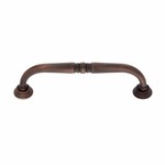 Colonial Collection Old World Bronze Finish 96 mm c/c Colonial Pull with Rosettes Composition Zamac ,