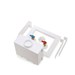 Oatey&amp;#174; Quadtro, 1/4 Turn, CPVC, Washing Machine Outlet Box – Contractor Pack - OAT38561