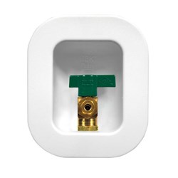 Oatey&#174; I2K, 1/4 Turn, F1960, Low Lead, Ice Maker Outlet Box - Contractor Pack ,39132,39132,39132,39132,39132,WIMB,PIMB,UIMB