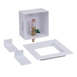 Oatey&#174; Square, 1/4 Turn, F1807, Hammer, Low Lead, Ice Maker Outlet Box - Standard Pack ,39149
