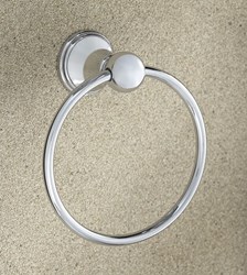Ashbee Towel Ring in Polished Chrome DXV FAUCETS ACCESSORIES