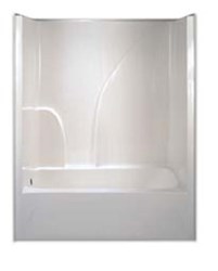 G6032TSHSL White LH 10 Year Warranty 60X32 HAMILTON Tub/Shower ,