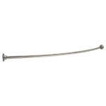 Delta Other: 1&quot; x 5&#39; Shower Rod with Brackets (6&quot; Bow) ,