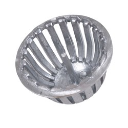 42756  4 in Bottom Aluminum Dome Strainer ,42756,S60004,42756,AD4,PDG,ADSN,ADS4,ADS,46672926