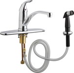 432-ABCP LF KITCHEN FAUCET, MANUAL SIN LVR ,432-ABCP,432-ABCP