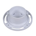 Oatey&#174; 3 Inch or 4 Inch Easy Tap Closet Flange, PVC with Plastic Ring ,43612,TKO,CLOFLG