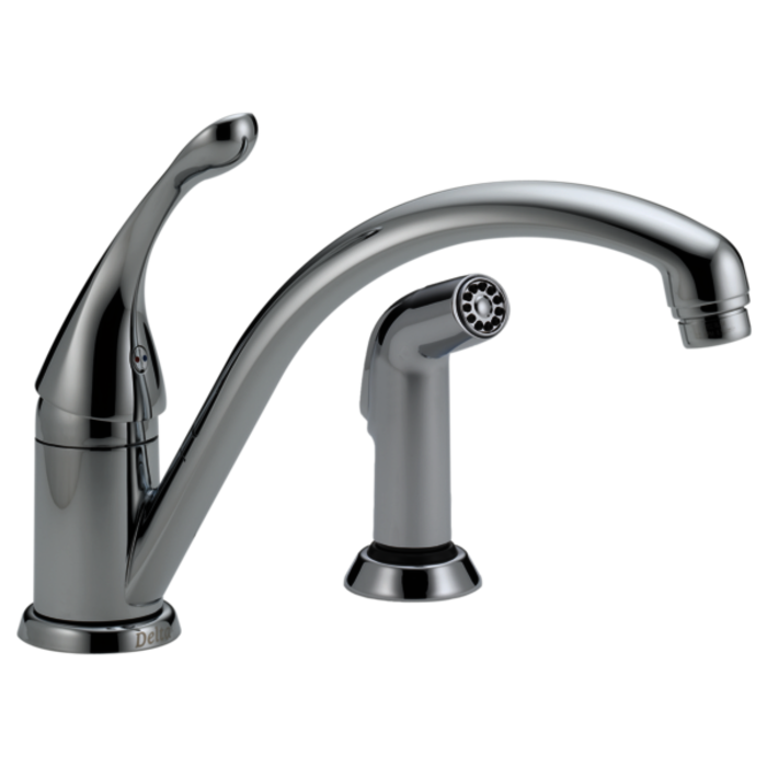 441-Dst Collins Single Handle Kitchen Faucet With Spray 