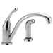 Delta Collins™: Single Handle Kitchen Faucet with Spray - DEL441DST