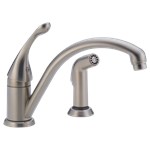 Delta Collins™: Single Handle Kitchen Faucet with Spray ,