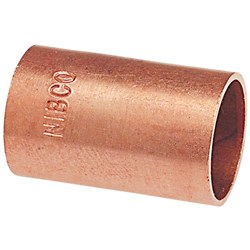 1 (1-1/8 OD) Copper Coupling Without Stop CxC Dom ,601,CRCG,30960,68576830960,45114105,W01906,CSCG