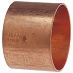 1-1/2 (1-5/8 OD) Copper DWV Coupling C X C Domestic ,901,CWCJ,46232,W07063