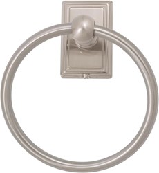 4550-15 Jeske Westwood Satin Nickel Towel Ring ,4550-15