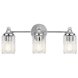 45907CH Kichler Bath 3Lt Chrome ,783927537735