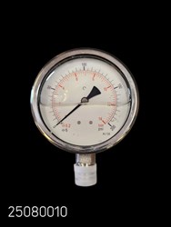 4.5LMSS200 4&quot; 0-200PSI 1/2&quot; LM SS Filled Pressure Gauge ,LF200