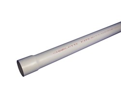1 in X 10 ft PVC Pipe Schedule 40 Belled End ,P40G,P4010G