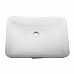 4-715WH CLEO UNDERCOUNTER BASIN 18 X 12 ID WHITE ,4-715WH