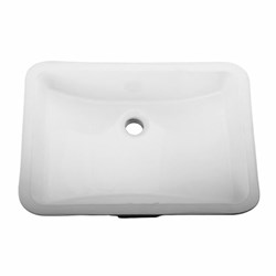 4-715WH CLEO UNDERCOUNTER BASIN 18 X 12 ID WHITE ,4-715WH