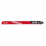 48-00-5563 Milwaukee 12&quot; 7Tpi The Torch With Nitrus Carbide For Cast Iron Sawzall Blade 5Pk ,48005563