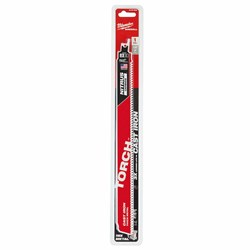 48-00-5263 Milwaukee 12&quot; 7Tpi The Torch With Nitrus Carbide For Cast Iron Sawzall Blade 1Pk ,48005263