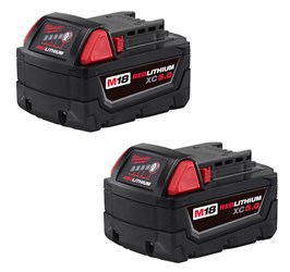 M18 Redlithium 18 Volts XC5.0 Extended Capacity Battery 48-11-1852 Milwaukee ,48-11-1852