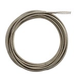 5/16 X 25 ft Inner Core Bulb Head Cable W/ Rustguard Drain Cleaner ,48-53-2561
