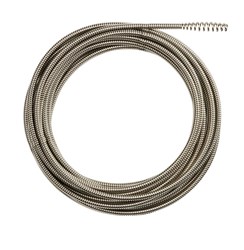 5/16 X 50 ft Inner Core Bulb Head Cable W/ Rustguard Drain Cleaner ,
