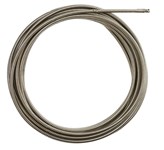 5/8 X 50 Foot Open Wind Coupling Cable With Rustguard Drain Cleaner ,