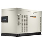 RG02724ANAX Commercial Liquid Cooled 1800RPM Generator 27 KW 2.4 120/240/1PH NG Aluminum Enclosure ,GENRG02724
