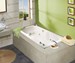 100074-000-001 Maax Lopez 66.25 In X 35.75 In Alcove Bathtub With End Dra In White - MAX100074000001