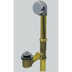 501-LT-BRS-CP Lift And Turn Bath Waste Tubs To 16 17-Ga Brass Brs Chrome Plated ,