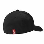 504B-LXL Ff Fitted Hat - Black L/Xl ,