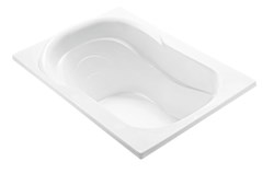 AST50-WH MTI Reflection 3 Air Bath 60 in X 42 in White ,