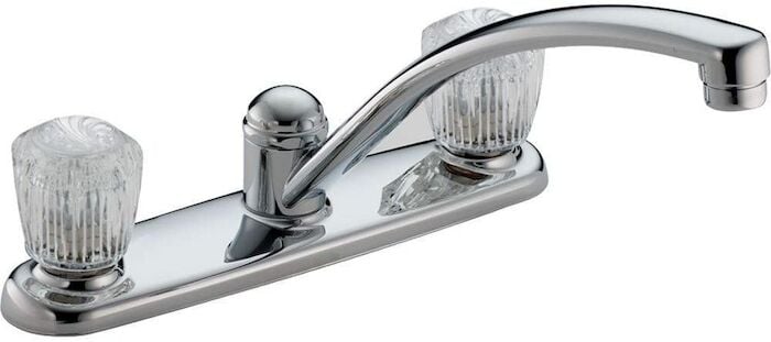 2102Lf Two Handle Kitchen Faucet 