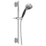Delta Universal Showering Components: H2OKinetic&#174; 5-Setting Slide Bar Hand Shower ,