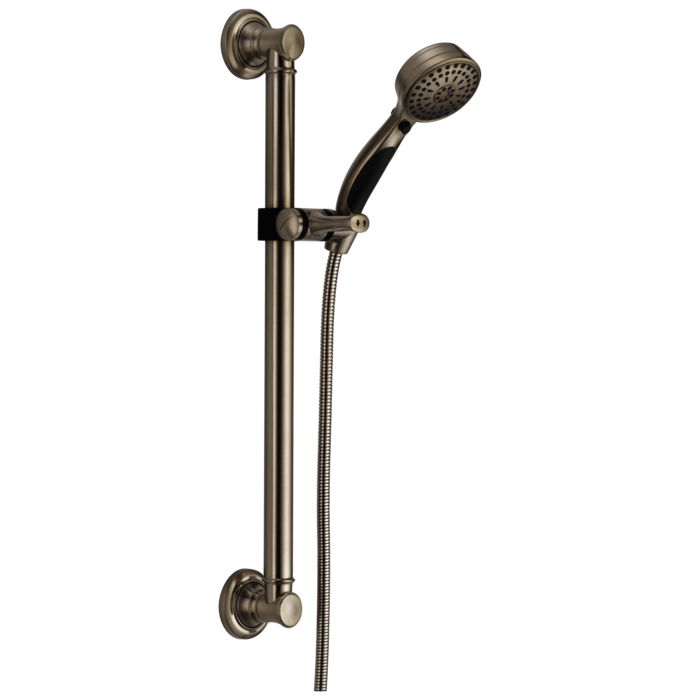 51900-Ss Universal Showering Components Activtouch 9-Setting Hand Shower With Traditional Slide Bar / Grab Bar 