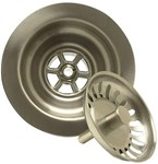 MT300/PVDBB 3-1/2 Stainless Steel Flange And Strainer Features Spring-Loaded Center Post. ,