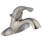 Delta Classic: Single Handle Centerset Bathroom Faucet ,