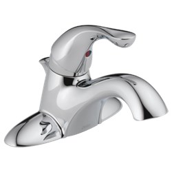 Delta Classic: Single Handle Tract-Pack Centerset Bathroom Faucet ,