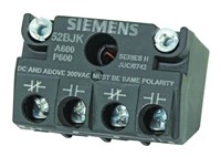52BJK Siemens Contact Block 1 N.O./1N.C. 8 Amps ,52BJK