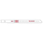 Milwaukee Tool 48-42-0850 4 in. 8 TPI Bi-Metal Jig Saw Blades 5PK ,