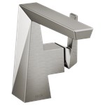 543-SS-PR-MPU-DST Delta Delta Trillian Single Handle Bathroom Faucet ,