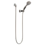 55424-Ss Universal Showering Components Activtouch 9-Setting Adjustable Wall Mount Hand Shower ,55424-SS