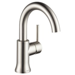 Delta Trinsic&#174;: Single Handle High-Arc Bathroom Faucet ,