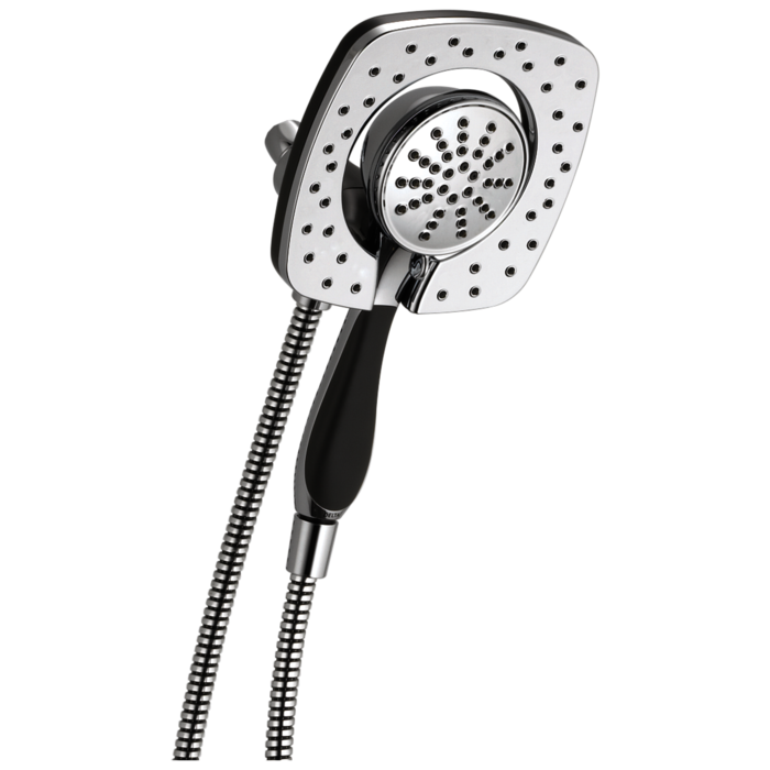 58066 Chrome Universal Showering Components: In2ition® 5-Setting Two-in-One Shower 