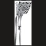 58474 D-w-o Delta Chrome H2okinetic In2ition 5-setting Two-in-one Shower 