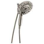 Delta Universal Showering Components: H2OKinetic&#174; In2ition&#174; 5-Setting Two-in-One Shower ,